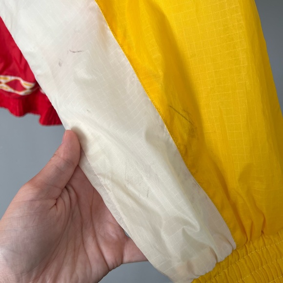 Vintage Unique Sports Kansas City Chiefs Pullover Rain Jacket Size Large - Picture 6 of 9